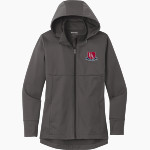 Frontier Academy Wolverines <span class="pdp-name-mascot">Frontier Academy Wolverines</span> Sport-Tek Women's Hooded Soft Shell Jacket Front Thumbnail
