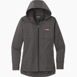MILLER PLACE BOOSTER CLUB Panthers <span class="pdp-name-mascot">MILLER PLACE BOOSTER CLUB PANTHERS</span> Sport-Tek Women's Hooded Soft Shell Jacket Front Thumbnail