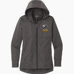 Fuentes Eagles <span class="pdp-name-mascot">Fuentes Eagles</span> Sport-Tek Women's Hooded Soft Shell Jacket Front Thumbnail