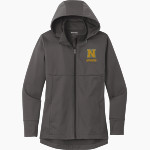 Northwestern Wildcats <span class="pdp-name-mascot">Northwestern High School Wildcats</span> Sport-Tek Women's Hooded Soft Shell Jacket Front Thumbnail