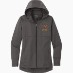Miles Golden Bears <span class="pdp-name-mascot">Miles Golden Bear</span> Sport-Tek Women's Hooded Soft Shell Jacket Front Thumbnail