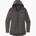 Coxsackie-Athens High School Riverhawks official sideline store <span class="pdp-name-mascot">Coxsackie-Athens Riverhawks</span> Sport-Tek Women's Hooded Soft Shell Jacket Front Thumbnail