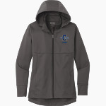Carmel Greyhounds Greyhounds <span class="pdp-name-mascot">Carmel Greyhounds</span> Sport-Tek Women's Hooded Soft Shell Jacket Front Thumbnail
