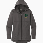 Notre Dame Irish Sport-Tek Women's Hooded Soft Shell Jacket Front Thumbnail