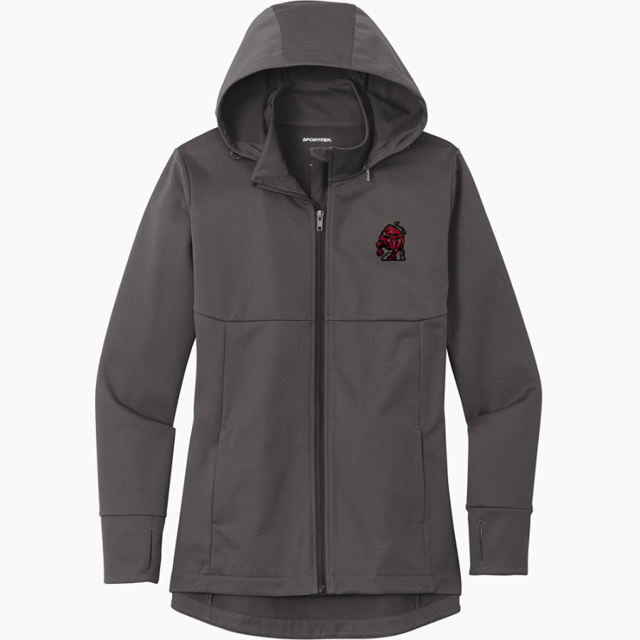 DOVER HIGH SCHOOL LONGHORNS <span class="pdp-name-mascot">DOVER LONGHORNS</span> Sport-Tek Women's Hooded Soft Shell Jacket