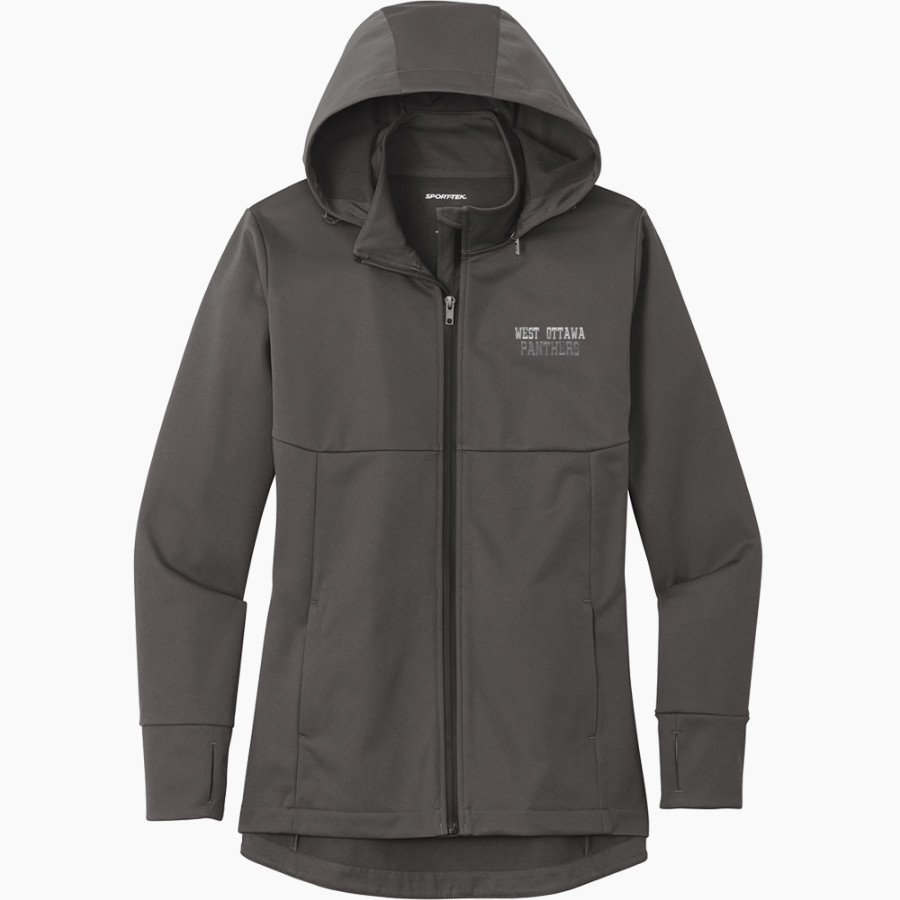 West Ottawa Panthers <span class="pdp-name-mascot">West Ottawa Panthers</span> Sport-Tek Women's Hooded Soft Shell Jacket