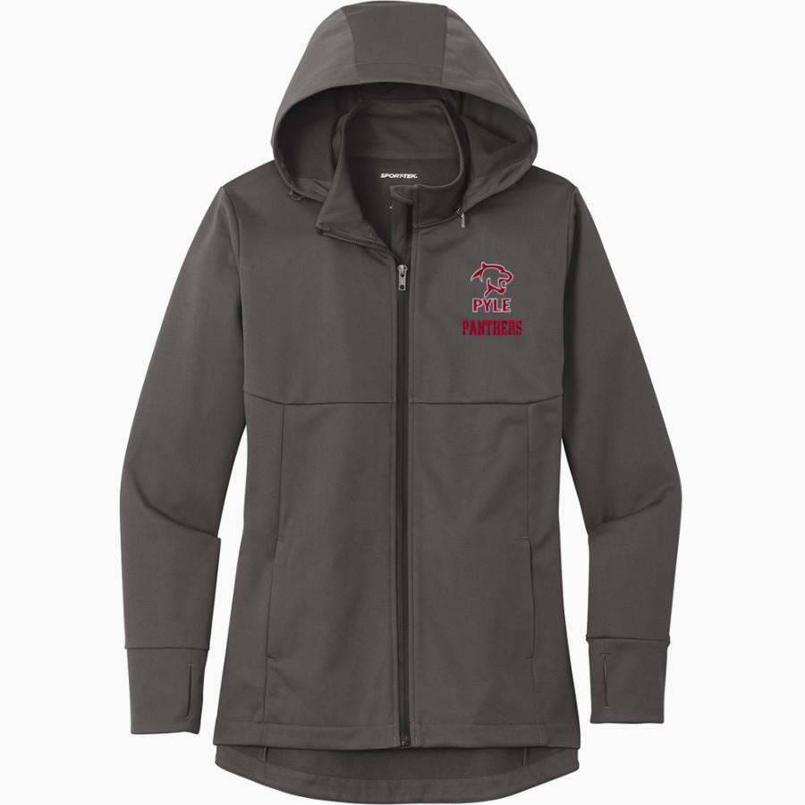 Pyle Panthers <span class="pdp-name-mascot">Pyle Middle School Panthers</span> Sport-Tek Women's Hooded Soft Shell Jacket