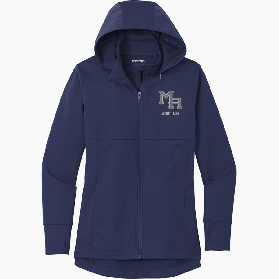 Mount Airy Bears <span class="pdp-name-mascot">Mount Airy Bears</span> Sport-Tek Women's Hooded Soft Shell Jacket