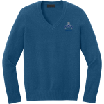 Moanalua Na Menehune <span class="pdp-name-mascot">Moanalua Menehunes</span> Port Authority Women's Easy Care V-Neck Sweater Front Thumbnail