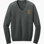 Grant County Braves The Official Online Store <span class="pdp-name-mascot">Grant County Braves</span> Port Authority Women's Easy Care V-Neck Sweater Front Thumbnail