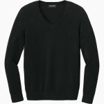 North Collins Eagles Port Authority Women's Easy Care V-Neck Sweater Front Thumbnail