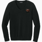 Giltner Hornets <span class="pdp-name-mascot">Giltner Hornets</span> Port Authority Women's Easy Care V-Neck Sweater Front Thumbnail