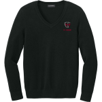 F.C. HIGHLAND F.C. HIGHLAND <span class="pdp-name-mascot">F.C. HIGHLAND</span> Port Authority Women's Easy Care V-Neck Sweater Front Thumbnail