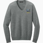 Northwest University Eagles Online Store <span class="pdp-name-mascot">Northwest Eagles</span> Port Authority Women's Easy Care V-Neck Sweater Front Thumbnail