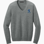 MID VALLEY HIGH SCHOOL SPARTANS <span class="pdp-name-mascot">MID VALLEY SPARTANS</span> Port Authority Women's Easy Care V-Neck Sweater Front Thumbnail