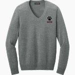 Peachtree Panthers <span class="pdp-name-mascot">Peachtree Academy Panthers</span> Port Authority Women's Easy Care V-Neck Sweater Front Thumbnail