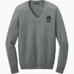 Westerly Bulldogs <span class="pdp-name-mascot">Westerly Bulldogs</span> Port Authority Women's Easy Care V-Neck Sweater Front Thumbnail