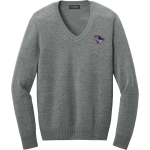 Clarkson-Leigh Patriots <span class="pdp-name-mascot">Clarkson-Leigh Patriots</span> Port Authority Women's Easy Care V-Neck Sweater Front Thumbnail