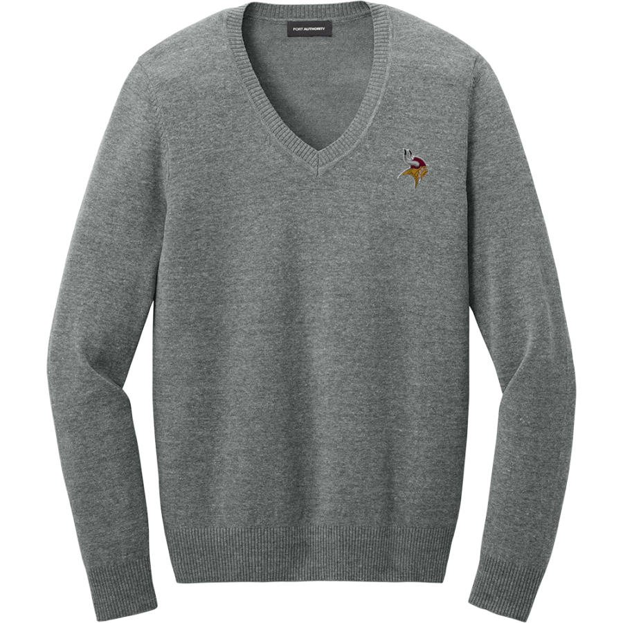 VIEWMONT HIGH SCHOOL VIKINGS <span class="pdp-name-mascot">VIEWMONT VIKINGS</span> Port Authority Women's Easy Care V-Neck Sweater