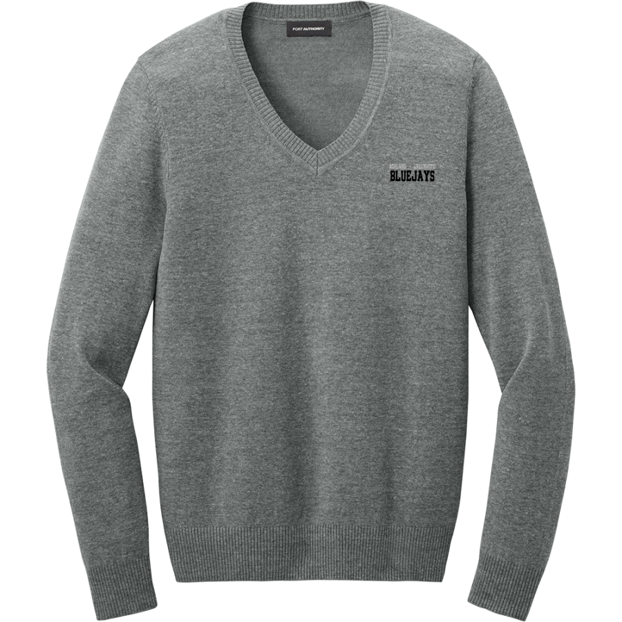 ASHLAND-GREENWOOD HIGH SCHOOL BLUEJAYS <span class="pdp-name-mascot">ASHLAND - GREENWOOD BLUEJAYS</span> Port Authority Women's Easy Care V-Neck Sweater