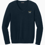 LITTLE ELM HIGH SCHOOL LOBOS Port Authority Women's Easy Care V-Neck Sweater Front Thumbnail