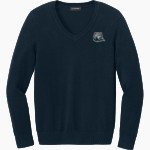 Drew Rangers <span class="pdp-name-mascot">Drew University Rangers</span> Port Authority Women's Easy Care V-Neck Sweater Front Thumbnail