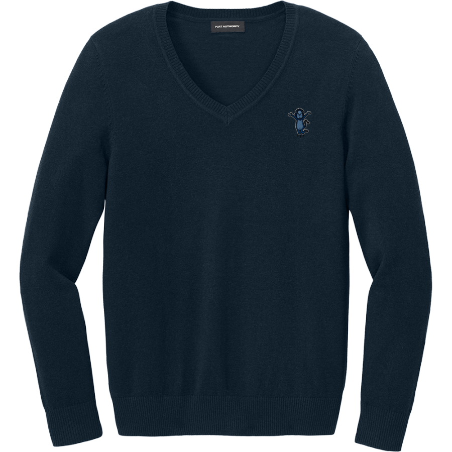 DWIGHT SCHOOL LIONS ONLINE STORE <span class="pdp-name-mascot">DWIGHT LIONS</span> Port Authority Women's Easy Care V-Neck Sweater