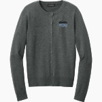 Believe In You <span class="pdp-name-mascot">Believe In You</span> Port Authority Women's Easy Care Crewneck Cardigan Sweater Front Thumbnail