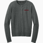 Gwynedd Mercy Griffins Port Authority Women's Easy Care Crewneck Cardigan Sweater Front Thumbnail