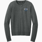 Moanalua Na Menehune Port Authority Women's Easy Care Crewneck Cardigan Sweater Front Thumbnail
