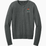 Plainfield East Bengals <span class="pdp-name-mascot">Plainfield East</span> Port Authority Women's Easy Care Crewneck Cardigan Sweater Front Thumbnail