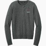 Trinity Warriors <span class="pdp-name-mascot">Trinity Christian Warriors</span> Port Authority Women's Easy Care Crewneck Cardigan Sweater Front Thumbnail
