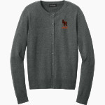 Lafayette Ramblers <span class="pdp-name-mascot">Ramblers</span> Port Authority Women's Easy Care Crewneck Cardigan Sweater Front Thumbnail