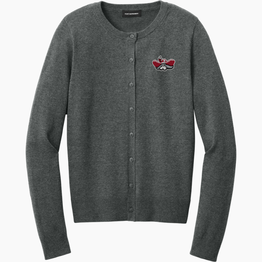 South Newton Rebels <span class="pdp-name-mascot">South Newton Rebels</span> Port Authority Women's Easy Care Crewneck Cardigan Sweater
