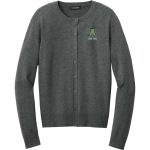 Active Academies Active Academy <span class="pdp-name-mascot">Active Academy</span> Port Authority Women's Easy Care Crewneck Cardigan Sweater Front Thumbnail
