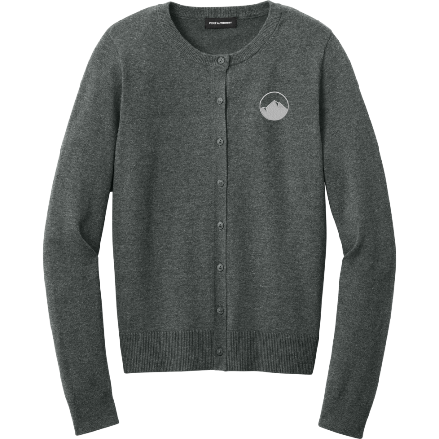HVAS Hood View Adventist Sch <span class="pdp-name-mascot">Hood View Junior Academy</span> Port Authority Women's Easy Care Crewneck Cardigan Sweater