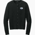 KEALAKEHE HIGH SCHOOL WAVERIDERS <span class="pdp-name-mascot">KEALAKEHE WAVERIDERS</span> Port Authority Women's Easy Care Crewneck Cardigan Sweater Front Thumbnail