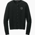 Revolution Volleyball Club Port Authority Women's Easy Care Crewneck Cardigan Sweater Front Thumbnail
