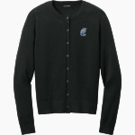 Butler County Bears <span class="pdp-name-mascot">Butler County Bears</span> Port Authority Women's Easy Care Crewneck Cardigan Sweater Front Thumbnail