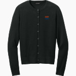 EDISON HIGH SCHOOL CHARGERS <span class="pdp-name-mascot">EDISON CHARGERS</span> Port Authority Women's Easy Care Crewneck Cardigan Sweater Front Thumbnail