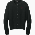 OROSI HIGH SCHOOL CARDINALS <span class="pdp-name-mascot">OROSI CARDINALS</span> Port Authority Women's Easy Care Crewneck Cardigan Sweater Front Thumbnail