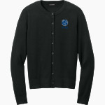 TST BOCES TST BOCES <span class="pdp-name-mascot">Tompkins-Seneca-Tioga Board of Cooperative Educational Services</span> Port Authority Women's Easy Care Crewneck Cardigan Sweater Front Thumbnail