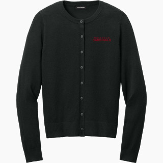 Port Authority Women's Easy Care Crewneck Cardigan Sweater