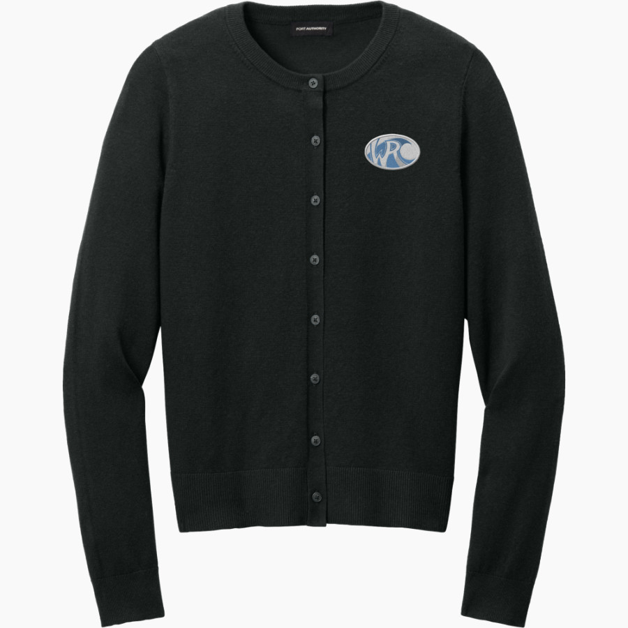 KEALAKEHE HIGH SCHOOL WAVERIDERS <span class="pdp-name-mascot">KEALAKEHE WAVERIDERS</span> Port Authority Women's Easy Care Crewneck Cardigan Sweater