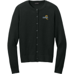 New York State Athletic Administrators Association <span class="pdp-name-mascot">New York State Athletic Administrators Association</span> Port Authority Women's Easy Care Crewneck Cardigan Sweater Front Thumbnail