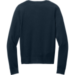 Summit Sabrecats <span class="pdp-name-mascot">Summit School Sabrecats</span> Port Authority Women's Easy Care Crewneck Cardigan Sweater Back Thumbnail