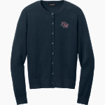 Fulton Science Academy Mustangs <span class="pdp-name-mascot">Fulton Science Academy Mustangs</span> Port Authority Women's Easy Care Crewneck Cardigan Sweater Front Thumbnail