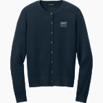 Legacy Eagles <span class="pdp-name-mascot">Legacy Charter Eagles</span> Port Authority Women's Easy Care Crewneck Cardigan Sweater Front Thumbnail