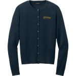 Maine Maritime Academy The Official Online Store <span class="pdp-name-mascot">MMA Mariners</span> Port Authority Women's Easy Care Crewneck Cardigan Sweater Front Thumbnail