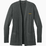 Westbury Christian Wildcats <span class="pdp-name-mascot">Westbury Christian Wildcats</span> Port Authority Women's Easy Care Open-Front Cardigan Sweater Front Thumbnail